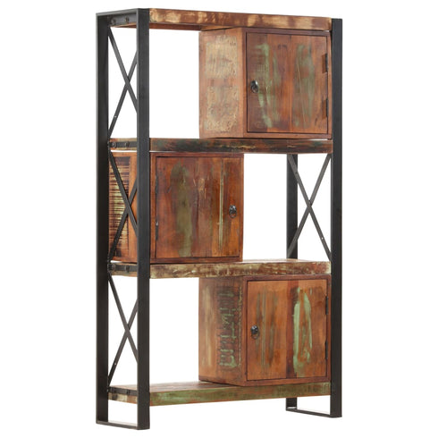 Rustika Rowe -  Bookshelf 90x30x150 cm Solid Reclaimed Wood